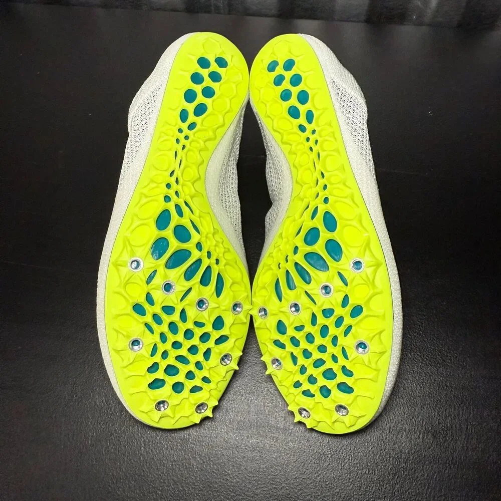 Nike Zoom Superfly Elite 2 Atomknit Sprint Spikes White FZ9662-100 Men's Size 11